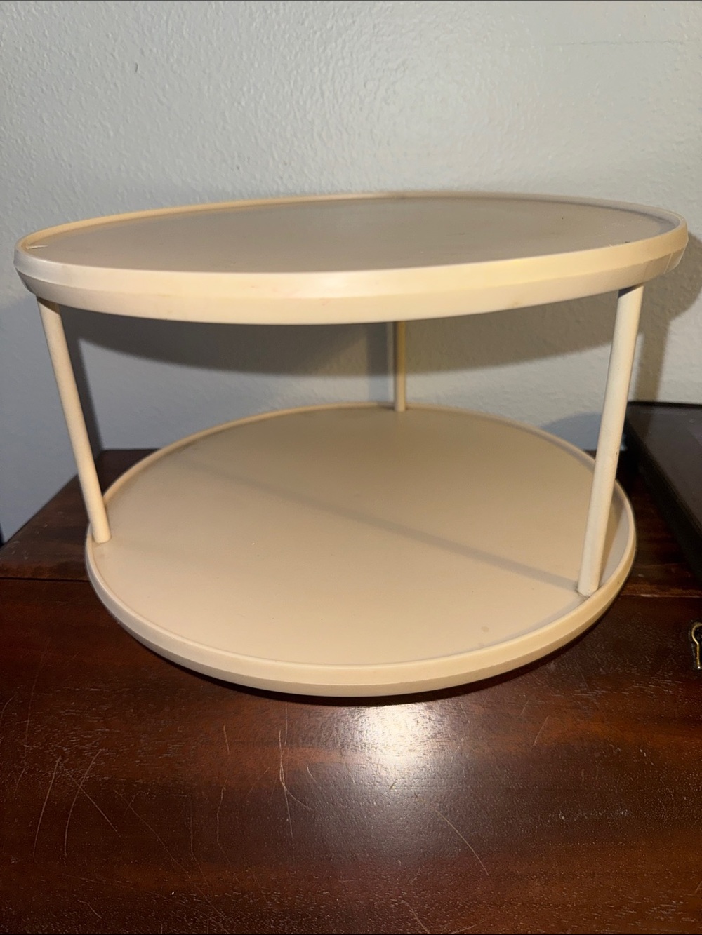 Vintage MCM Rubbermaid Spinning Lazy Susan Turntable Organizer Spice Rack
